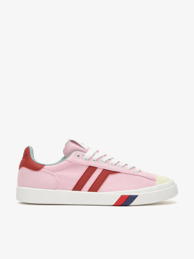 Court Ace in canvas rosa