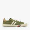 Court Ace in suede verde muschio
