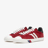 Court Ace in suede rosso vermiglio