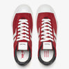 Court Ace in suede rosso vermiglio