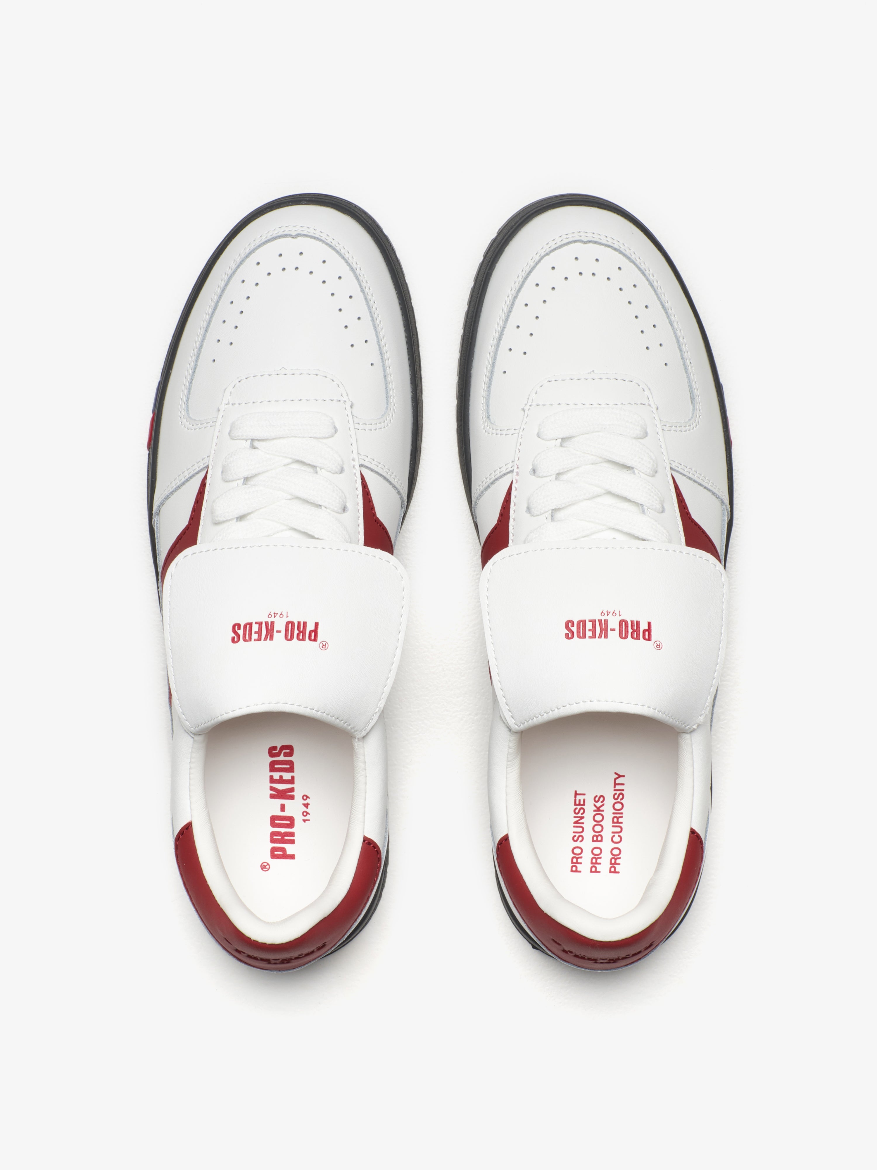 Field King in white leather – Pro-keds