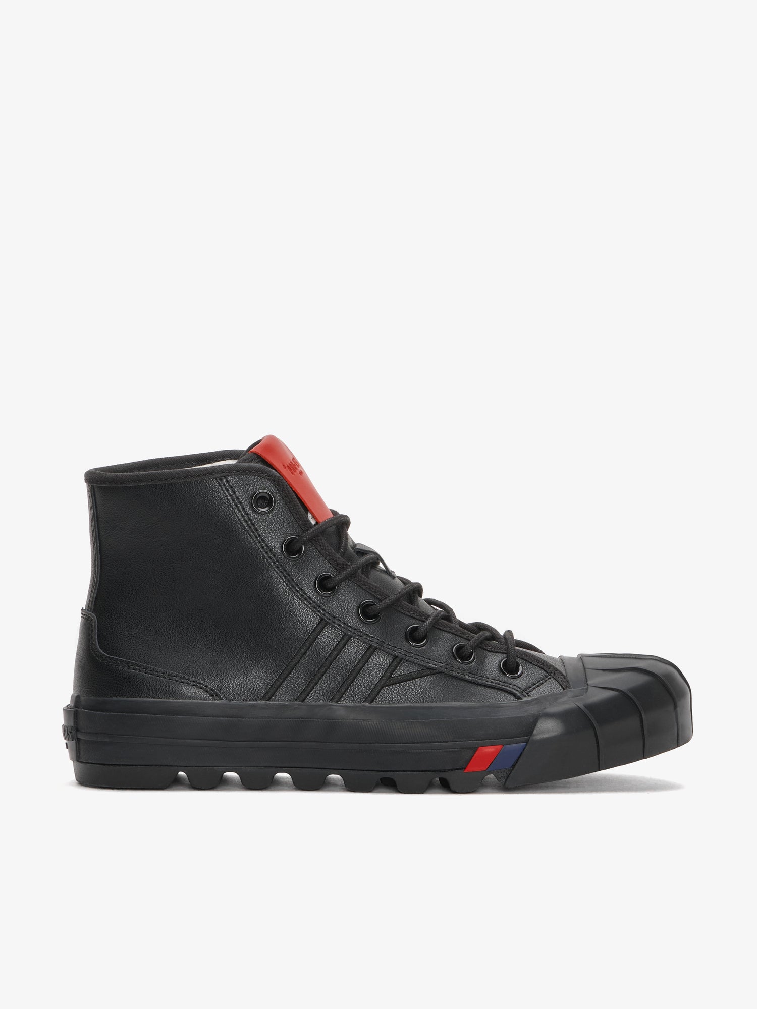 Intrepid High in black onyx leather