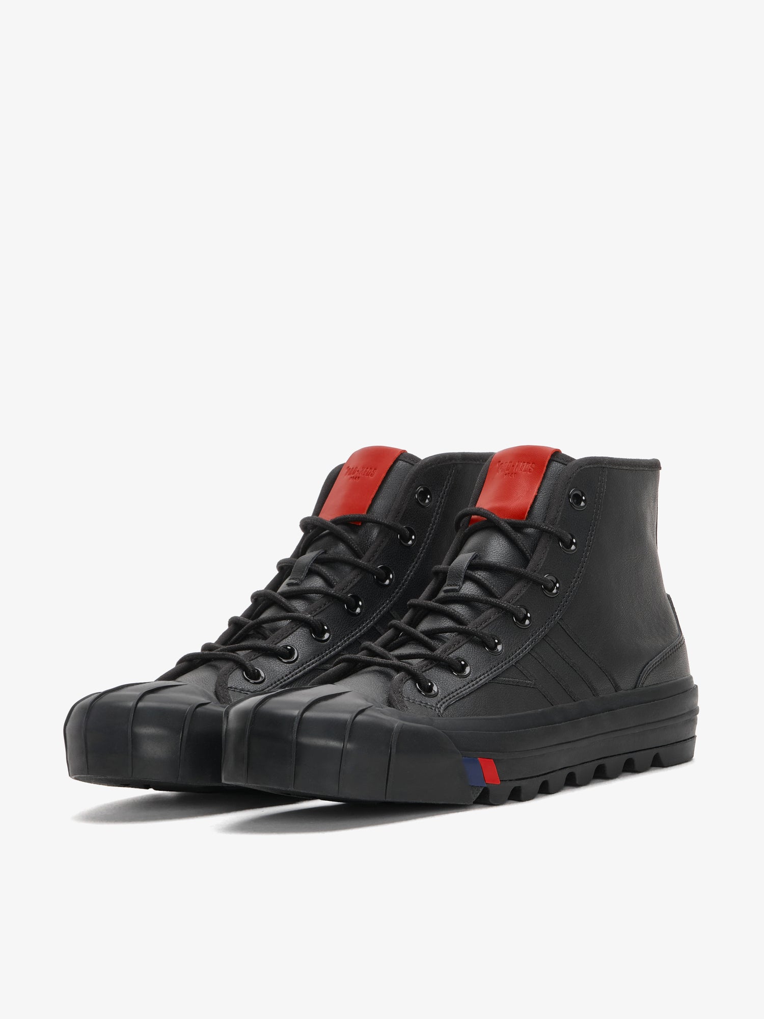 Intrepid High in black onyx leather