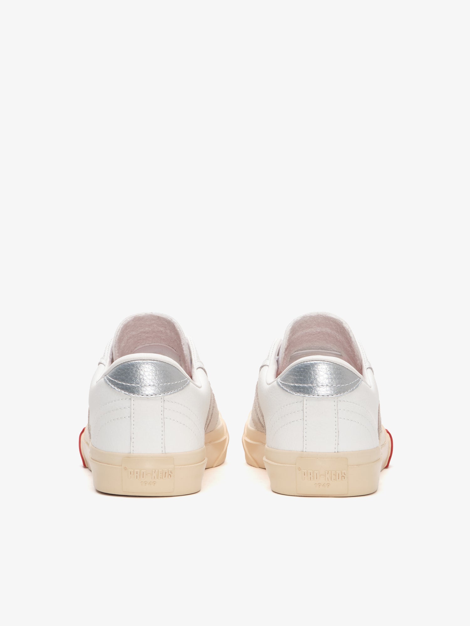 Royal Classic in Pelle Bianca e Argento