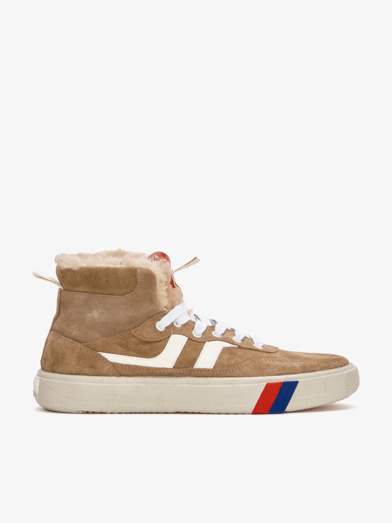 II Orbit Hi in Suede e Fur Tundra e Avorio